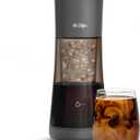 Mr. Coffee Express Cold Brew Coffee Maker, 10-Minute Cold Brew Coffee Machine, Sake (Charcoal)