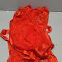 ohyeahlady Women's Lingerie Robe Sexy Long Lace Kimono Robe Nightgown Mesh Chemise Gown Swimsuit Cover Up S-2XL (Medium, Red)