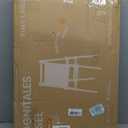Tiny Land Foldable Wooden Art Easel for Kids, with Chalkboard & Whiteboard, 43.9 inches