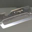 Premium Vegetable Peeler with Wooden Handle and Bottle Opener Stainless Steel Blade Kitchen Tool for Fruit Apple Potato Pumpkin Papaya Zucchini (Silver/Burlywood)