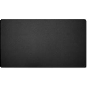 Nekmit Leather Desk Blotter Pad 36 x 20 Inches, Flat, Non-Slip, Waterproof, Black