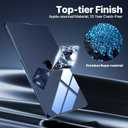 Soonjet for MacBook Air 15 inch Case | M5 M4 M3 M2 2026 2025-2023 | Exclusive Midnight, Dazzle Boldly | Hard Shell Cover | A3448 A3241 A3114 A2941 | Crystal Midnight