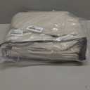 Linen Pinch Pleated Linen Curtains 2 Panels for Living Room Bedroom Memory Training Shaped Semi Sheer Pleat Drapes with Hooks Rings Light Filtering Window Curtain 40x80