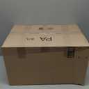 Storage Shelves - Set of 2, 5-Tier Metal Shelf Organizer, Space-Saving Garage Shelving with Leveling Feet, Standing Shelves Organizer for Kitchen, Laundry, Pantry (18.4" x 12.6" x 57.4", Black)