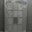 MELANNCO Window Collage Frame for wall, Wall Decor, Farmhouse, Picture Frame, Displays 4x6 photos, 17x29 Inch, 12 Opening, Distressed Gray