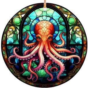 2025 Christmas Ornament  Octopus Ornament, Ocean Life Holiday Tree Decoration, Sea Creature Keepsake Gift
