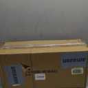 EMONG 4 Light Bathroom Vanity Light 23.6in Matte Black Bathroom Light Fixtures with Glass Shade Modern Wall Sconces Lighting for Bathroom Mirror Farmhouse Hallway (AM-70050-4-BK)