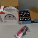 NAIL POLISH KIT with U V Lamp and Drill Starter Kit 36 Colors Gel Nail Polish Nail Art Gel Manicure Kit