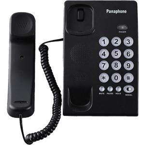 KEXIAO T3016 Desktop Phone Corded Telephone with Quick Redial Wall Mountable Fix Landline Telephones