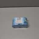 LaRibbons Christmas Wired Ribbon 2.5 inch Double Faced Blue Snowflakes and Striped Christmas Ribbon for Tree Garland, Wreath Bow, Xmas Crafts Decorations, 2 Rolls 10 Yards Total