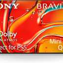 Sony 85 Inch Mini LED QLED 4K Ultra HD TV BRAVIA 7 Smart Google TV with Dolby Vision HDR and Exclusive Features for PlayStation5 (K-85XR70)