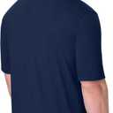 Hanes Mens X-Temp Short Sleeve Polo Shirt, Midweight Men's Shirt