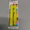 SHARPIE 25162PP Accent Tank-Style Highlighter, Fluorescent Yellow, 2-Pack (2 Count (Pack of 1))
