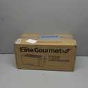 Elite Gourmet ECT5924D SmartToast Digital Long Slot 4 Slice Toaster, 1.5 Wide Slots for Thick Breads & Bagel Function, LED Touch Screen, Countdown Timer, 6 Shades, Stainless Steel (Gloss Black)