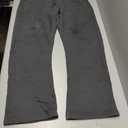 FAIABLE Wide Leg Sweatpants Women Men - Barrel Sweatpants Women, Super Soft Washed Sweat Pants, Womens Fleece Baggy Joggers with Pockets, Drawstring & Relaxed Fit Dark Grey, S