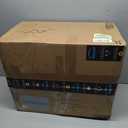 Sure-Max 12 Moving & Packing Blankets - Pro Economy - 80" x 72" (35 lb/dz weight) - Quilted Shipping Furniture Pads Navy Blue and Black