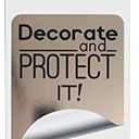 IPG Compatible for Model 3 / Model Y Door Handle Decal Sticker Wrap Kit (Set of 4) with Tesla Logo Personalize Your Tesla (Bronze)