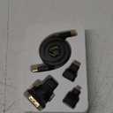 ReTrak® Retractable Standard HDMI® Cable with Mini, Micro, and DVI Adapters