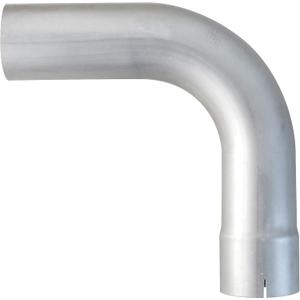 EXHAUST ELBOW 90 Degree 4"ID/OD Aluminized Steel,20" each side length