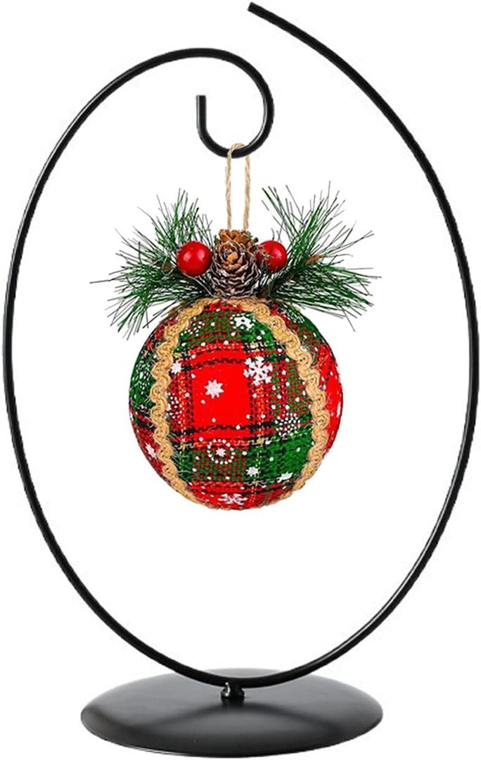 Ornament Display Stand Hanger Rack Hook Chrismas Ornament Party Decoration Holder Air Plant Flower Pot Hanging Terrarium Home Office Decoration(Egg-Style)