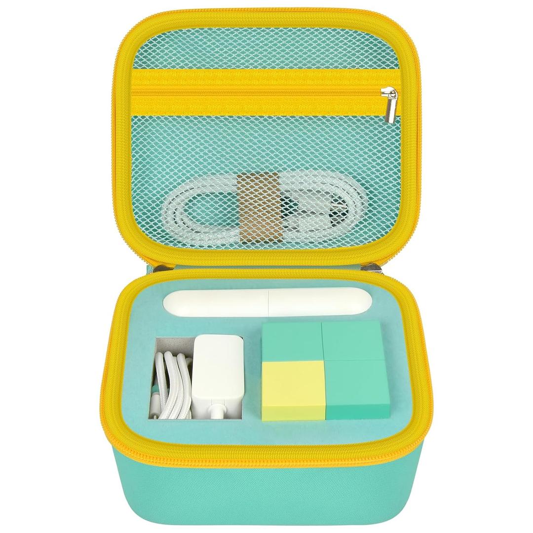 casmilee Case for Nex Playground Game System  Custom Foam Holder for Console, Remote & Play Pass, HDMI  Travel-Ready Storage for Nex Playground Accessories (Green)