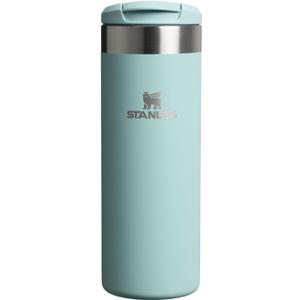 Stanley AeroLight Transit Bottle 16 oz | Locking Drink Through Lid | Leak Resistant Water Bottle or Coffee Travel Mug | Lightweight Insulated Stainless Steel | BPA-Free | Seafoam