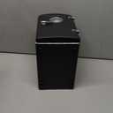 Frigidaire Retro 9-Can Mini Personal Fridge Portable Cooler for Car, Office, Bedroom, Dorm Room, or Cabin, 11.8" D x 7.1" W x 10.1" H, Black