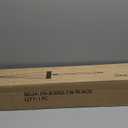 6FT Stripe Fringe Beach Umbrella for Sand with Sand Anchor, UPF 50+ Sun Shade with Tassels, Adjustable Tilt Pole, Portable Coastal Umbrella for Beach & Pool, Heritage Black Stripe