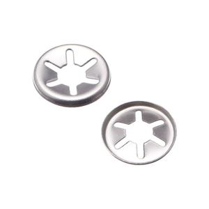 uxcell Internal Tooth Washers M6 x 15mm Stainless Steel Push on Washer ing Clips Fastener 100pcs