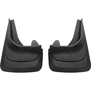 2 PCS Tire Rear Trim, 8.27 x 12.6In Mud Flaps, Guards Auto Car Accessories, Universal for Most Cars (Black)