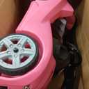 Step2 Whisper Ride Cruiser Kids Push Car, Ride On Toy, Stroller Substitute, Includes Seat Belt & Horn, Made of Durable Plastic, Max Weight 50 lbs., For Toddlers 1.5-4 Years Old, Pink