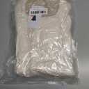 ZESICA Women's Fall 2025 Oversized Sweaters Long Sleeve Color Block Mock Neck Side Slit Comfy Loose Knitted Pullover Tops (Beige, S)