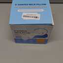 Travel Pillows for Airplanes, 360 Surround Support Memory Foam Airplane Neck Pillow, Comfortable Eye Masks and earplugs, Portable Washable Design for Long Flights, Car Rides & Road Trips (Grey)