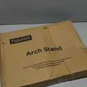 Arch Backdrop Stand, 7.2FT Metal Arch Backdrop Set, Sturdy Balloon Garland Stand for Wedding, Party, Photo Booth, Ceremony, Birthday, Graduation Decorations