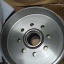 12" x 2" Trailer Brake Drum Kit 8 on 6.5" Bolt Circle, 8-Lug with 9/16 Stud for 7K 7,000lbs Load Trailer Axle