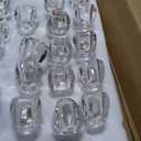 H177 Modern Crystal Chandeliers for Staircase 36-Lights High Ceiling Chandelier Silver Large Chandelier for Foyer Living Room Villa LED Pendant Light Fixture 2700K-6000K