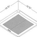 Delta Electronics (Americas) Ltd. GBR80 Delta BreezGreenBuilder GBR Series Exhaust Fan, 80 CFM, Silver