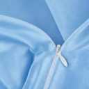 Avolare Cooling Pillow Cases, Arc-Chill Q-max>0.5 Cool Pillowcases for Hot Sleepers, Soft Silky 20" x 30" Summer Pillow Cover with Zipper (Blue, Standard & Queen Size)