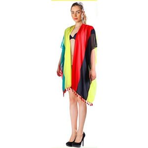 Hicarer 1 Pcs Juneteenth Jamaican Cover Ups for Women Black History Reggae Jewelry Set African Accessories Beach Sexy Outfits L