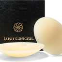 Premium Ultra-Thin Silicone Nipple Cover | Resuable Sticky Hypoallergenic Adhesive | Breast Petals | Travel Box (Beige)