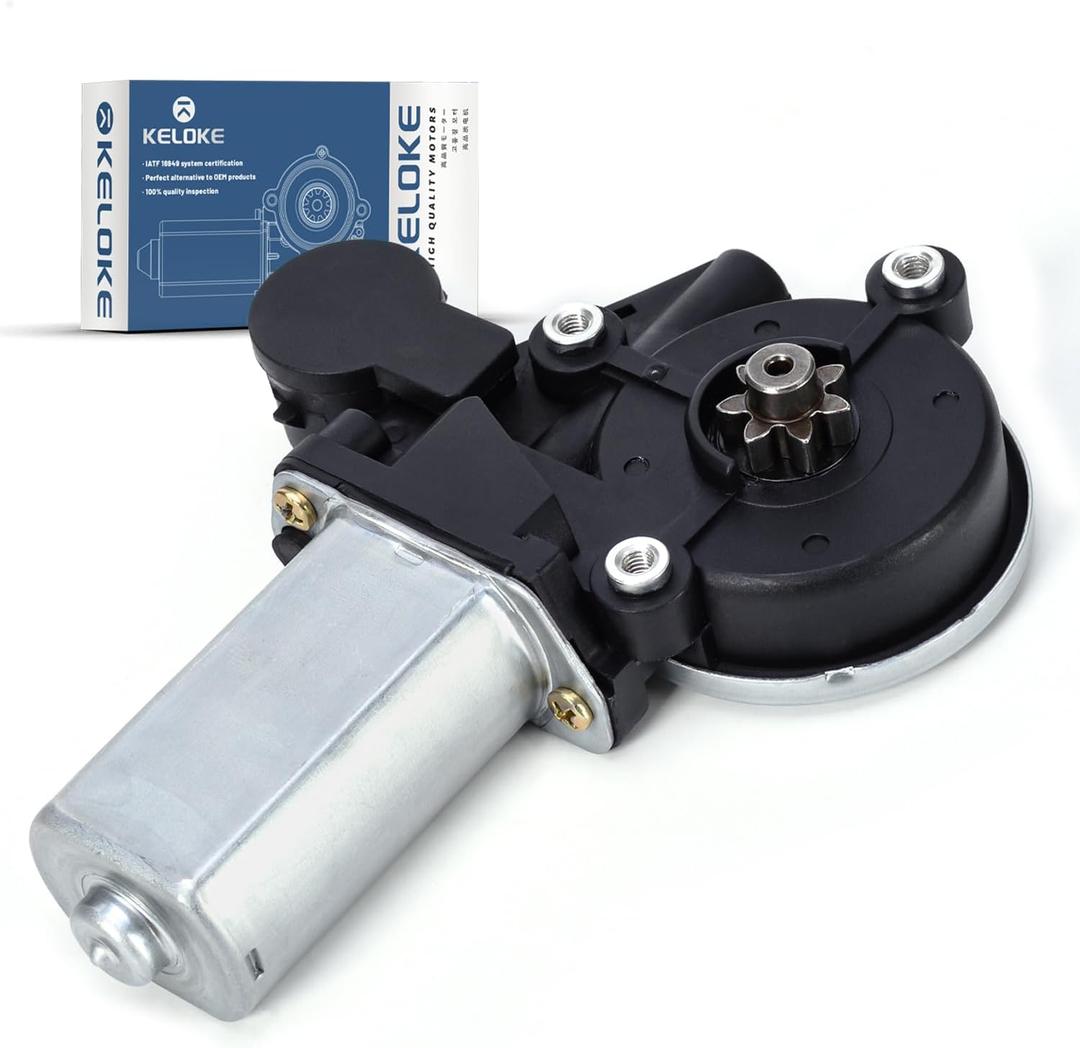 KELOKE Power Window Lift Motor Compatible with Toyota Camry 2002-2006, Highlander 2001-2007, RAV4 2001-2005 & Scion xA 2004-2006, with a 2-Pin Plug, Front Passenger Side, Replace# 85710-42070 47-10008