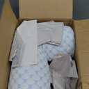 Neck Roll Pillow for Neck Pain Relief - Memory Foam Neck Support Pillow for Bed, Cylinder Pillows, Round Neck Pillow for Sleeping, 15.7 * 5 * 5 inch (Cool-Blue)