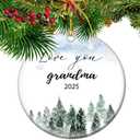 Love You Grandma - Spoiling Grandkids Since Forever Funny Christmas Ornament 2025 (S18)