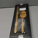 Wedding Cake Knife and Server Set, Personalized Gold Cake Cutting Set for Wedding, Engraved Classic Cake Knives Cutter Set, Pie Server, Birthday Bridal Quinceaera Gift (CUS-Bow)