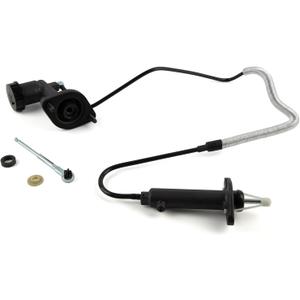 Clutch Slave Cylinder and Master Cylinder Assembly for Jeep Wrangler 1997 1998 1999 2000 2001 2002 2.5L 4.0L L4 L6 Replaces CC649041 52107652AB 52107652AC 52107652AD CM140986 CRS011