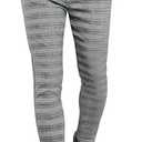 GINGTTO Mens Plaid Dress Pants Stretch Chino Pants Men Slim Fit 32