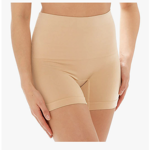 Undercover Ladies Shapewear Compressive High Waisted Control Shorts, Size M