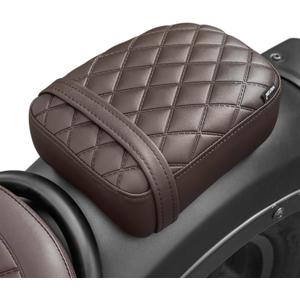 Motorcycle Rear Passenger Seat for Honda Rebel CMX 500 300 CMX500 CMX300 CM 2017 2018 2019 2020 2021 2022 2023 2024 2025 2026 Solo Pillion Pad Set (Tail Brown)