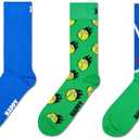 Happy Socks 5-Pack Pattern Socks (Medium-Large, Tennis)