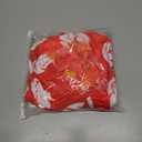 Little Girls Costume Dress with 4inch Hawaiian Red Flower Hair Clip Toddler Red Leaf Dress Halloween Cosplay Outfit. 140 cm (7t, 8t)